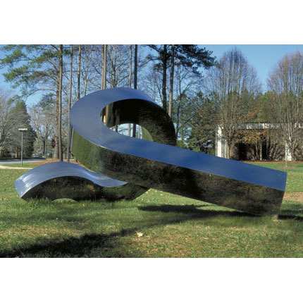 Stephen Porter -  Stainless Steel and Wood Sculpture